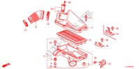 LIMPIADOR DE AIRE(DIESEL) para Honda ACCORD 2.2 EXECUTIVE 4 Puertas 6 velocidades manual 2012