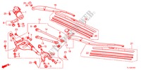 LIMPIAPARABRISAS(RH) para Honda ACCORD 2.0 S 4 Puertas 5 velocidades automática 2012