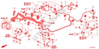 LINEAS DE FRENO(VSA)(DIESEL)(LH) para Honda ACCORD 2.2 COMFOT 4 Puertas 5 velocidades automática 2012