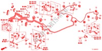 LINEAS DE FRENO(VSA)(DIESEL)(RH) para Honda ACCORD 2.2 EX 4 Puertas 6 velocidades manual 2012