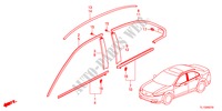 MOLDURA para Honda ACCORD 2.2 ELEGANCE 4 Puertas 6 velocidades manual 2012