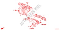 MULTIPLE DE ESCAPE(DIESEL) para Honda ACCORD 2.2 S 4 Puertas 5 velocidades automática 2012