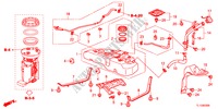 TANQUE DE COMBUSTIBLE para Honda ACCORD 2.0 EXECUTIVE 4 Puertas 5 velocidades automática 2012