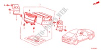 UNIDAD DE AUDIO(NAVEGACION) para Honda ACCORD 2.0 ELEGANCE 4 Puertas 5 velocidades automática 2012