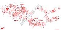 VALVULA DE EGR(DIESEL) para Honda ACCORD 2.2 ELEGANCE 4 Puertas 6 velocidades manual 2012