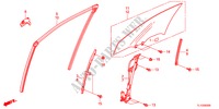 VIDRIO PUERTA DELANTERA/REGULATOR para Honda ACCORD 2.2 EXECUTIVE 4 Puertas 5 velocidades automática 2012