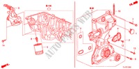 BOMBA DE ACEITE(2.0L) para Honda ACCORD TOURER 2.0 ES 5 Puertas 6 velocidades manual 2009