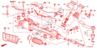 CAJA DE ENGRANAJE DE P.S.(EPS) (DIESEL) (LH) para Honda ACCORD TOURER 2.2 EXECUTIVE 5 Puertas 6 velocidades manual 2009