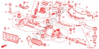 CAJA DE ENGRANAJE DE P.S.(EPS) (DIESEL) (RH) para Honda ACCORD TOURER 2.2 ES-GT 5 Puertas 6 velocidades manual 2009