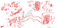 CERRADURAS PUERTA TRAS./ MANIJA EXTERIOR para Honda ACCORD TOURER 2.2 EXECUTIVE 5 Puertas 6 velocidades manual 2009