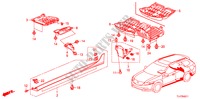 GUARNICION DE LARGUERO LATERAL/ CUBIERTA INFERIOR para Honda ACCORD TOURER 2.2 EXECUTIVE 5 Puertas 6 velocidades manual 2009