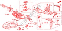 INTERRUPTOR COMBINACION(RH) para Honda ACCORD TOURER 2.2 EX-GT 5 Puertas 6 velocidades manual 2009