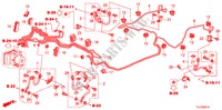 LINEAS DE FRENO(VSA) (DIESEL) (RH) para Honda ACCORD TOURER 2.2 EX-GT 5 Puertas 5 velocidades automática 2009