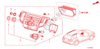MODULO CENTRAL (NAVEGACION) para Honda ACCORD TOURER 2.2 EXECUTIVE 5 Puertas 6 velocidades manual 2009