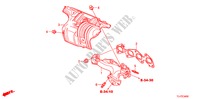MULTIPLE DE ESCAPE(DIESEL) para Honda ACCORD TOURER 2.2 EXECUTIVE 5 Puertas 6 velocidades manual 2009