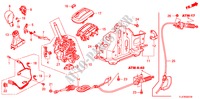 PALANCA SELECTORA(RH) para Honda ACCORD TOURER 2.2 ES-GT 5 Puertas 5 velocidades automática 2009