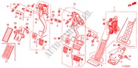 PEDAL(LH) para Honda ACCORD TOURER 2.2 EXECUTIVE 5 Puertas 6 velocidades manual 2009