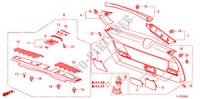 RECUBRIMIENTO PUERTA TR. para Honda ACCORD TOURER 2.2 EXECUTIVE 5 Puertas 6 velocidades manual 2009
