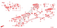 TUBERIA DE ESCAPE(2.4L) para Honda ACCORD TOURER 2.4 S 5 Puertas 6 velocidades manual 2009