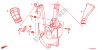 TUBO DE ADMISION DE AIRE (DIESEL) (1) para Honda ACCORD TOURER 2.2 EXECUTIVE 5 Puertas 6 velocidades manual 2009