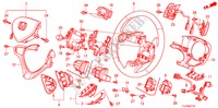 VOLANTE DE DIRECCION(SRS) para Honda ACCORD TOURER 2.2 EXECUTIVE 5 Puertas 6 velocidades manual 2009