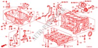 BLOQUE DE CILINDRO/COLECTOR DE ACEITE(2.4L) para Honda ACCORD TOURER 2.4 TYPE S 5 Puertas 6 velocidades manual 2011