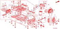 BOMBA DE ACEITE(2.4L) para Honda ACCORD TOURER 2.4 EX 5 Puertas 5 velocidades automática 2011