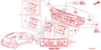 CONTROL DE CALEFACTOR para Honda ACCORD TOURER 2.2 EX 5 Puertas 6 velocidades manual 2010