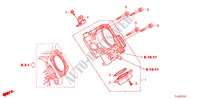 CUERPO MARIPOSA GASES(2.4L) para Honda ACCORD TOURER 2.4 EXECUTIVE 5 Puertas 6 velocidades manual 2011