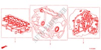 EQUIPO DE EMPACADURA(2.0L) para Honda ACCORD TOURER 2.0 EXECUTIVE 5 Puertas 5 velocidades automática 2011