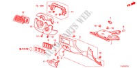 GUARNICION DE INSTRUMENTO(LADO DE CONDUCTOR)(LH) para Honda ACCORD TOURER 2.4 TYPE S 5 Puertas 6 velocidades manual 2010