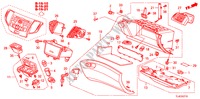 GUARNICION DE INSTRUMENTO(LADO DE PASAJERO)(LH) para Honda ACCORD TOURER 2.4 EXECUTIVE 5 Puertas 5 velocidades automática 2010
