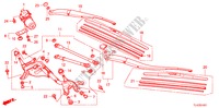 LIMPIAPARABRISAS(RH) para Honda ACCORD TOURER 2.2 EX 5 Puertas 6 velocidades manual 2010