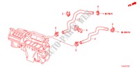 MANGUERA DE AGUA(2.4L)(RH) para Honda ACCORD TOURER 2.4 EX 5 Puertas 5 velocidades automática 2011