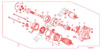 MOTOR DE ARRANQUE(DENSO)(2.0L) para Honda ACCORD TOURER 2.0 ELEGANCE 5 Puertas 6 velocidades manual 2011