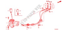 PALANCA DE CAMBIO(DIESEL) para Honda ACCORD TOURER 2.2 EX 5 Puertas 6 velocidades manual 2010