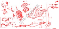 PALANCA SELECTORA(LH) para Honda ACCORD TOURER 2.2 EXECUTIVE 5 Puertas 5 velocidades automática 2011