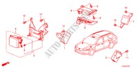 RADAR/LKAS para Honda ACCORD TOURER 2.4 TYPE S 5 Puertas 6 velocidades manual 2011