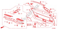 RECUBRIMIENTO PUERTA TR. para Honda ACCORD TOURER 2.2 EX 5 Puertas 6 velocidades manual 2010