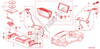 SISTEMA DE NAVEGACION para Honda ACCORD TOURER 2.2 EX 5 Puertas 6 velocidades manual 2010
