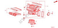 SOPLADOR DE CALEFACTOR(RH) para Honda ACCORD TOURER 2.2 EX 5 Puertas 6 velocidades manual 2010