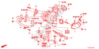 TURBOALIMENTADOR(DIESEL) para Honda ACCORD TOURER 2.2 EX 5 Puertas 6 velocidades manual 2010