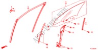 VIDRIO PUERTA DELANTERA/REGULATOR para Honda ACCORD TOURER 2.2 EX 5 Puertas 6 velocidades manual 2010