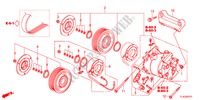 ACONDICIONADOR DE AIRE(COMPRESOR)(2.4L) para Honda ACCORD TOURER 2.4 TYPE S 5 Puertas 6 velocidades manual 2012