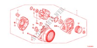 ALTERNADOR(DENSO)(2.0L) para Honda ACCORD TOURER 2.0 S 5 Puertas 6 velocidades manual 2012