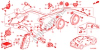 ANTENA DE RADIO/ALTAVOZ(LH) para Honda ACCORD TOURER 2.4 TYPE S 5 Puertas 6 velocidades manual 2012