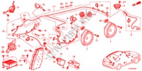 ANTENA DE RADIO/ALTAVOZ(RH) para Honda ACCORD TOURER 2.2 EX 5 Puertas 6 velocidades manual 2012