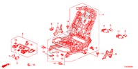 ASIENTO DEL.(DER.)(ASIENTO MANUAL) para Honda ACCORD TOURER 2.2 COMFORT 5 Puertas 5 velocidades automática 2012