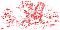 ASIENTO DEL.(IZQ.)(ASIENTO HIDRAULICO COMPLETO)(2) para Honda ACCORD TOURER 2.0 EXECUTIVE 5 Puertas 6 velocidades manual 2012