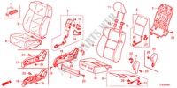 ASIENTO DELANTERO(DER.)(LH) para Honda ACCORD TOURER 2.0 COMFOT 5 Puertas 6 velocidades manual 2012